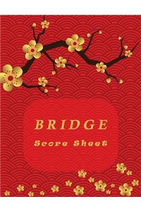 Bridge Score Sheet