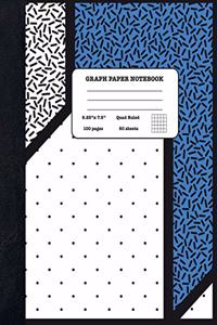 Graph Paper Notebook Quad Ruled 5x5