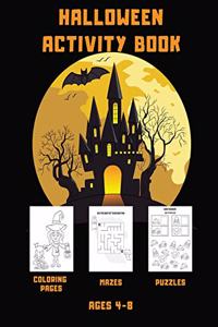 Halloween Activity Book