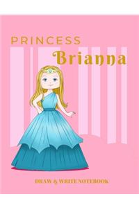 Princess Brianna Draw & Write Notebook