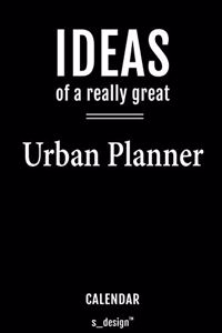 Calendar for Urban Planners / Urban Planner