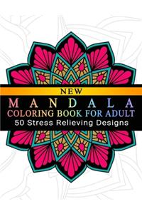 Mandala Coloring Book For Adult