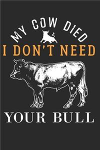 Stier Notizbuch