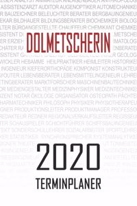 Dolmetscherin - 2020 Terminplaner