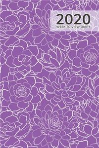 2020 Week To View Diary