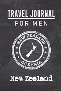 Travel Journal for Men New Zealand