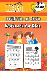 3rd Grade Math Multiplication and Division Workbook for Kids