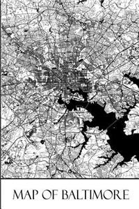 Map of Baltimore