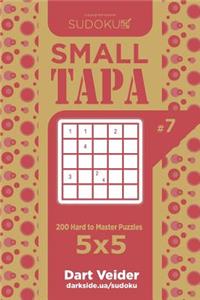 Sudoku Small Tapa - 200 Hard to Master Puzzles 5x5 (Volume 7)