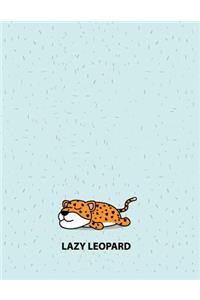 Lazy leopard