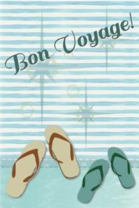 Bon Voyage!: Cruise, Sailing, Nautical Vacation Journal, Blank Notebook, Diary, 110 Pages, College Ruled, 6x9 Inches