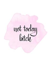 Not Today Bitch