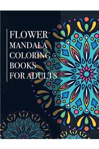 Flower Mandala Coloring Books for Adults