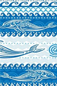 Dolphins Swimming in the Ocean Undated Journal for the Ambitiously Non Ambitious Writers, List Makers & Drawers, Write Your Way Through Our Creative Journals, Planners & Notebooks