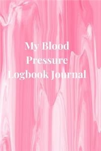 My Blood Pressure Logbook Journal
