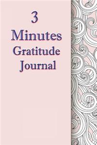 3 Minutes Gratitude Journal