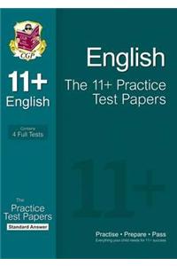 11+ English Practice Papers: Standard Answers (for GL & Other Test Providers)