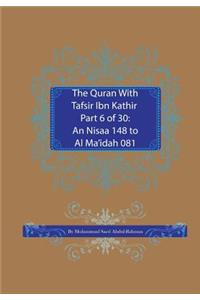 Quran With Tafsir Ibn Kathir Part 6 of 30