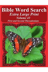 Bible Word Search Extra Large Print Volume 43