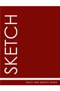 Barn Red Sketch Book