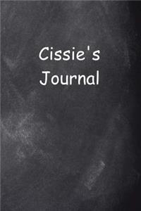 Cissie Personalized Name Journal Custom Name Gift Idea Cissie