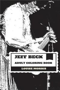 Jeff Beck Adult Coloring Book