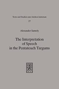 Interpretation of Speech in the Pentateuch Targums