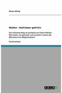 Wahlen - Und keiner geht hin