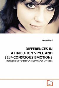 Differences in Attribution Style and Self-Conscious Emotions