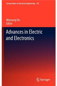Advances in Electric and Electronics