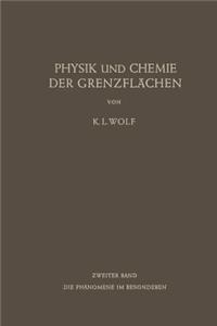 Physik Und Chemie Der Grenzflächen