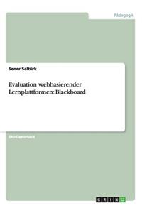 Evaluation webbasierender Lernplattformen