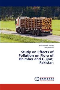 Study on Effects of Pollution on Flora of Bhimber and Gujrat, Pakistan