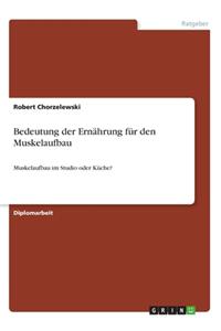 Bedeutung der Ernährung für den Muskelaufbau