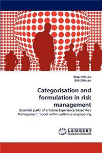 Categorisation and formulation in risk management