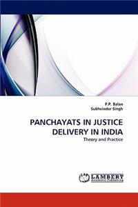 Panchayats in Justice Delivery in India
