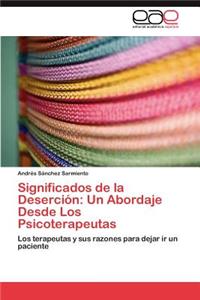 Significados de la Deserción