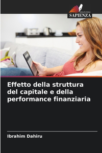 Effetto della struttura del capitale e della performance finanziaria