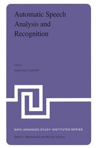 Automatic Speech Analysis and Recognition