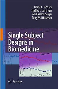 Single Subject Designs in Biomedicine