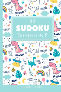 200 Sudoku Triathlon B normal e difícil Vol. 6