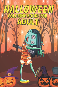 Halloween Coloring Book for Adult