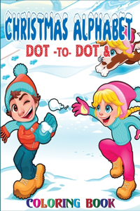 Christmas Alphabet Dot to Dot & Coloring book