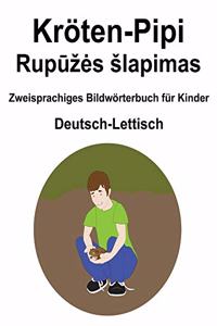 Deutsch-Lettisch Kröten-Pipi / Rupūzes slapimas Zweisprachiges Bildwörterbuch für Kinder