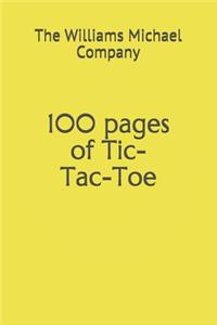 100 pages of Tic-Tac-Toe