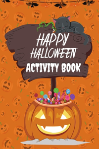 Happy Halloween Activity Book