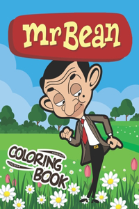 Mr bean coloring book