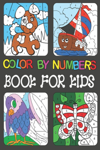 Color By Numbers book For Kids