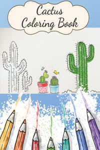Cactus Coloring Book