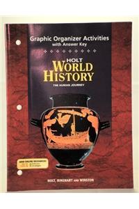 Holt World History: Human Journey: Graphic Organizer Activites Grades 9-12